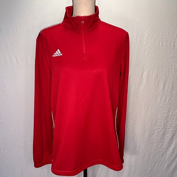 Adidas WOMEN'S MOCK NECK PULLOVER SWEATSHIRT SIZE LARGE - Picture 1 of 8